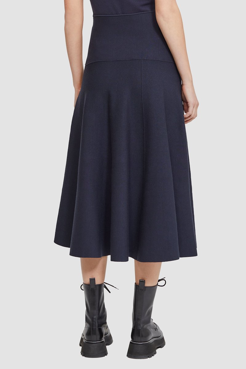 Tech Milano Flare Skirt -blue #1 Tech Milano Flare Skirt , null- 5