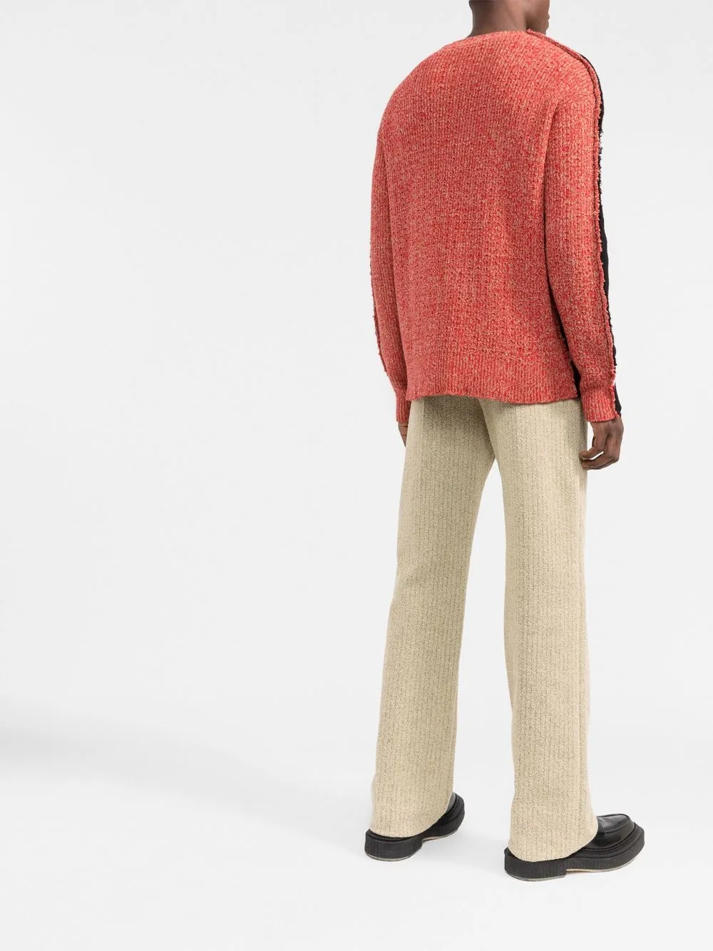 Affordable Marni two-tone round-neck jumper Men