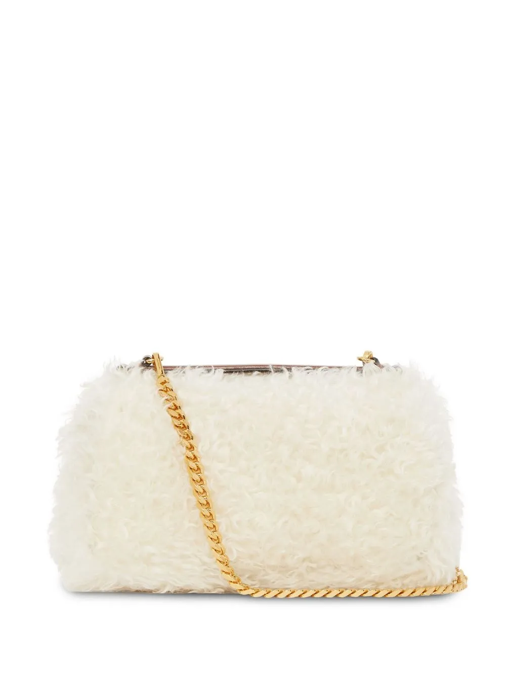 Burberry Crossbodytas van mohairmix Wit