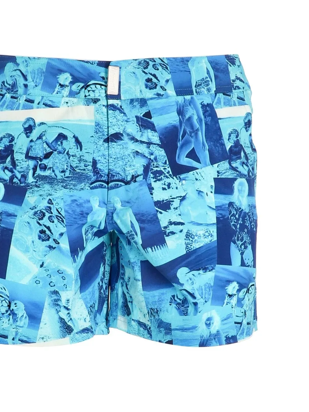 

Vilebrequin shorts de playa con estampado gráfico - Azul