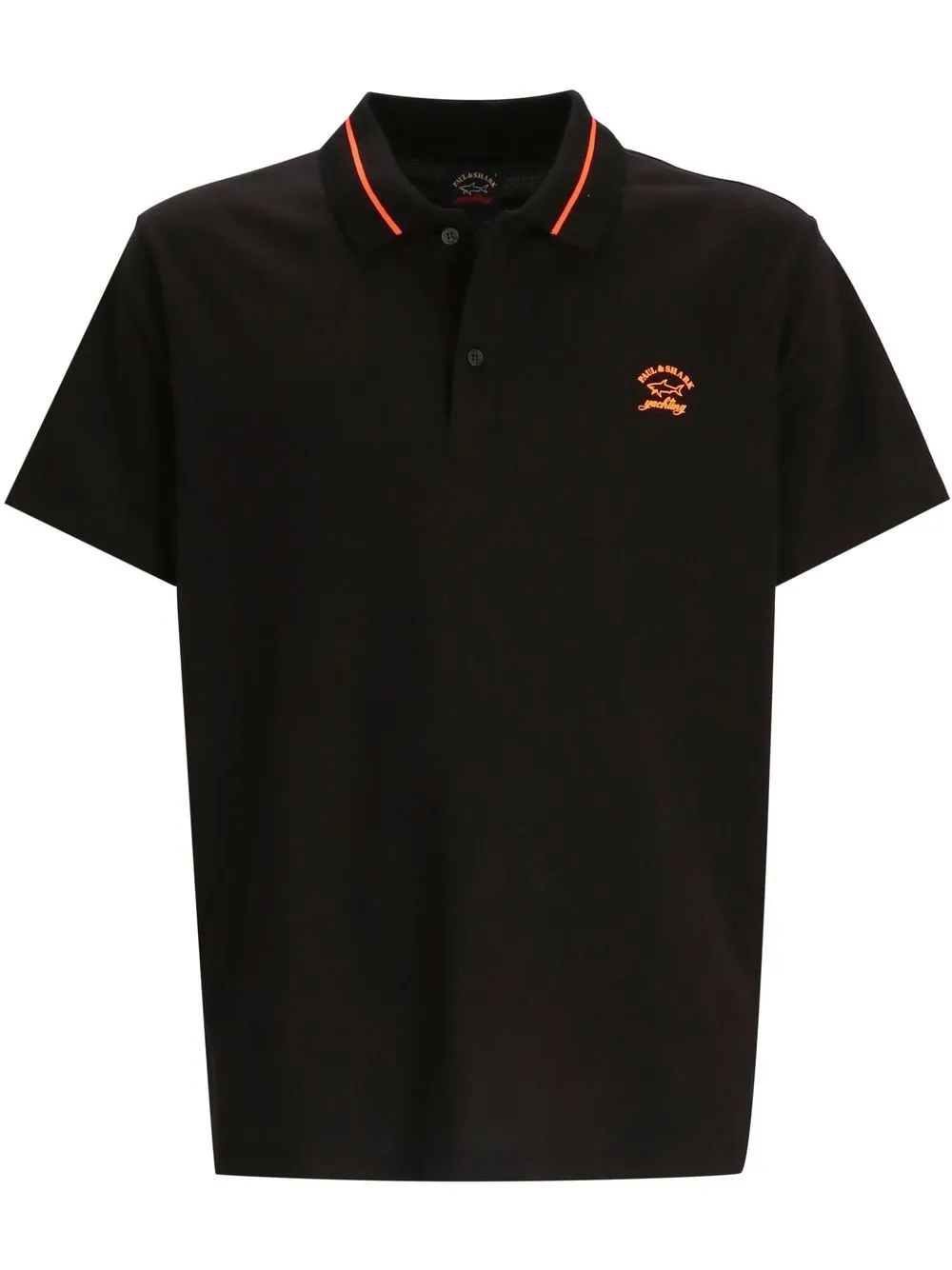 

Paul & Shark playera tipo polo con botones - Negro