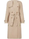 Burberry double-breasted trench coat - Neutrals