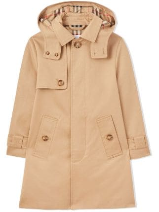 Burberry Kids バーバリー・キッズ デタッチャブルフード コート