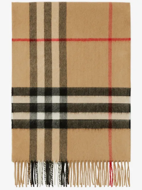 Burberry The Classic Check cashmere scarf