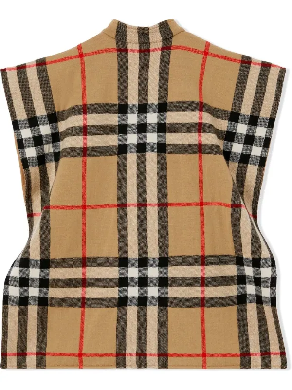 Burberry Kids バーバリー・キッズ ヴィンテージチェック ケープ