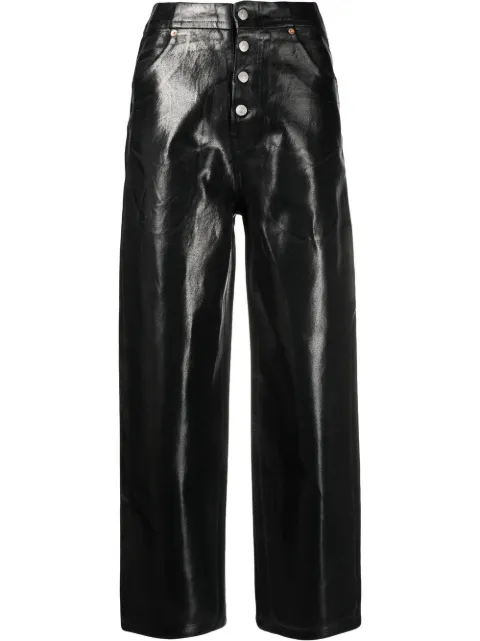 MM6 Maison Margiela coated skinny jeans