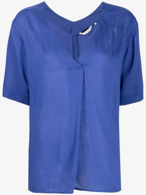 Xacus blusa con cuello en V