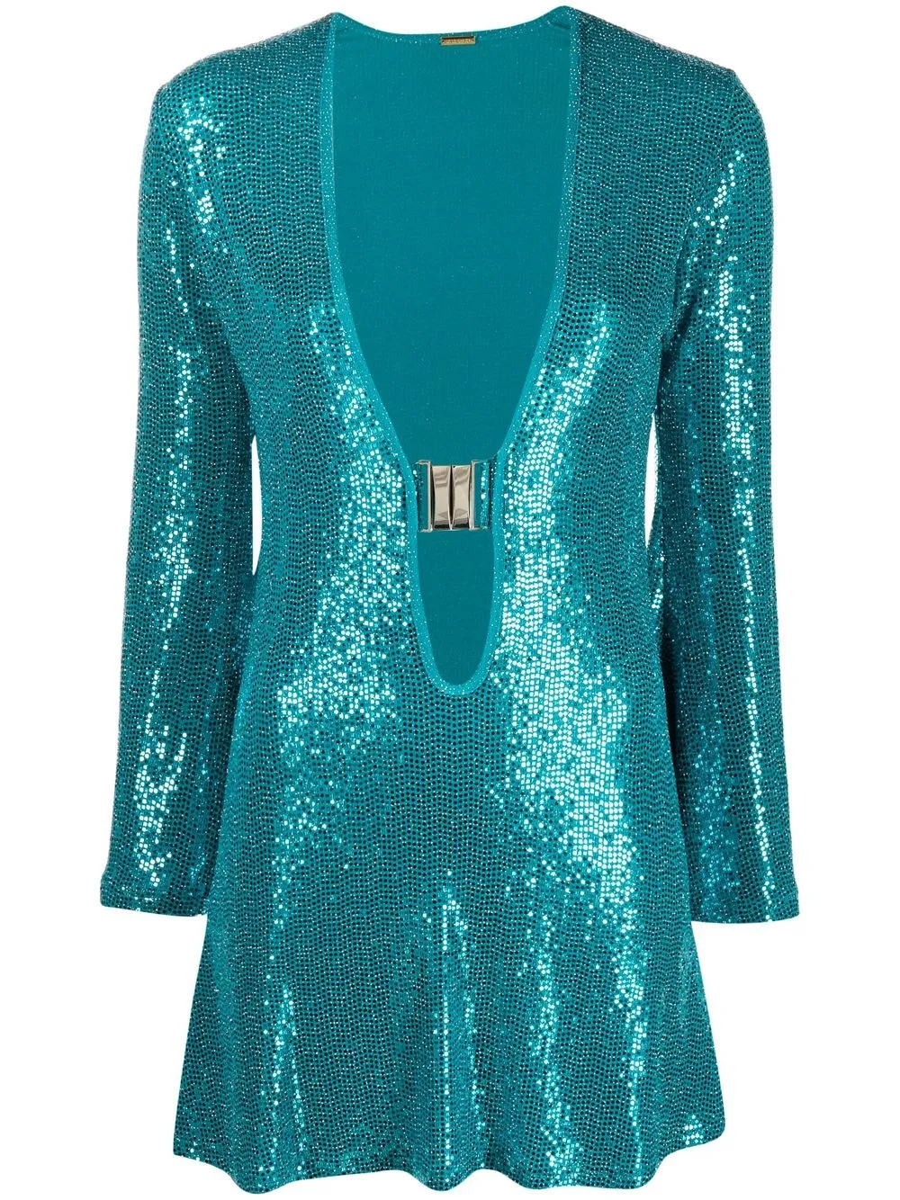 

Dodo Bar Or sequinned mini dress - Blue