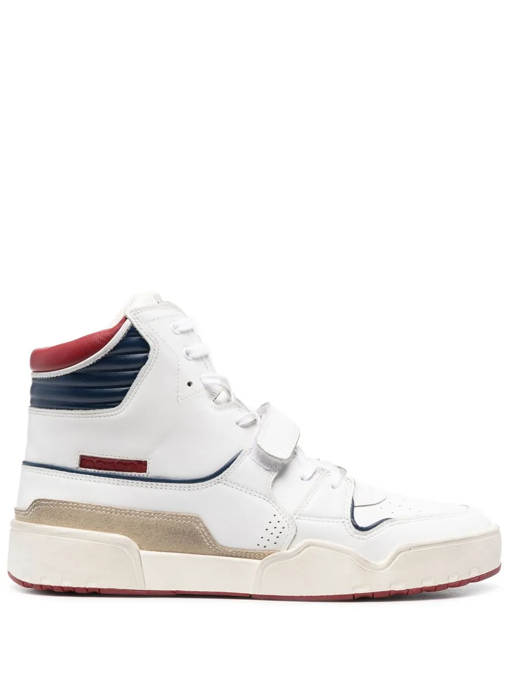 

Isabel Marant tenis altos Alseeh - Blanco