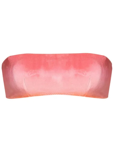 Clube Bossa top de bikini Casall con motivo tie-dye