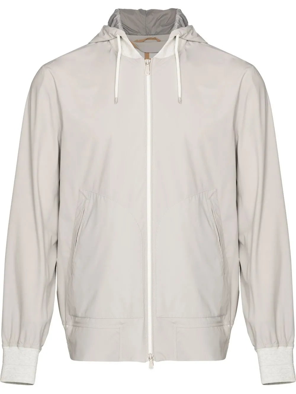 

Brunello Cucinelli water-resistant hooded jacket - Grey
