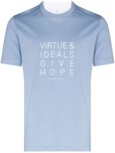 Brunello Cucinelli graphic-print T-shirt