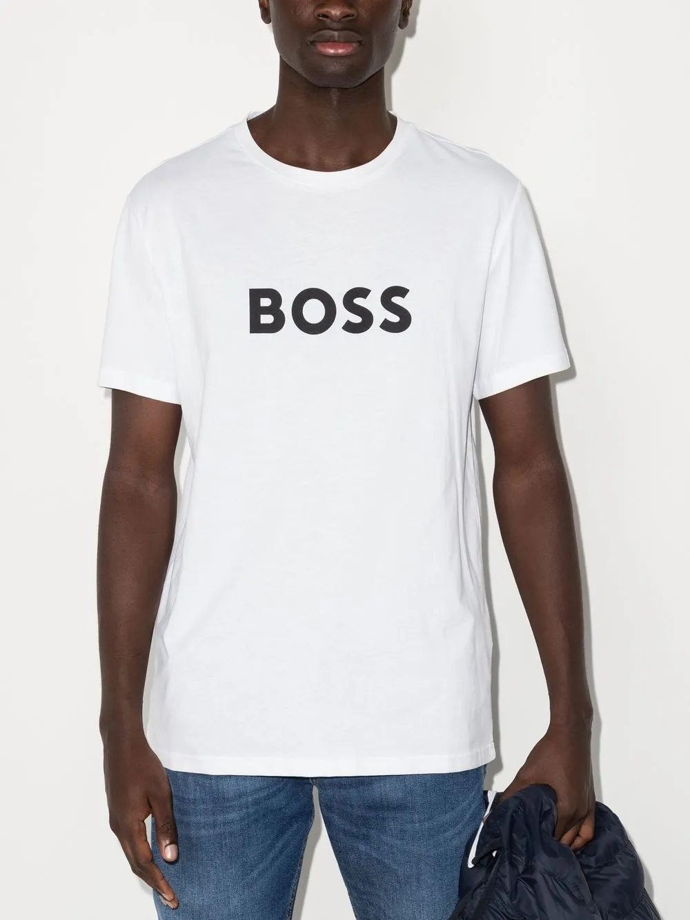 BOSS Camiseta mangas curtas com logo | Camisetas | Image 2