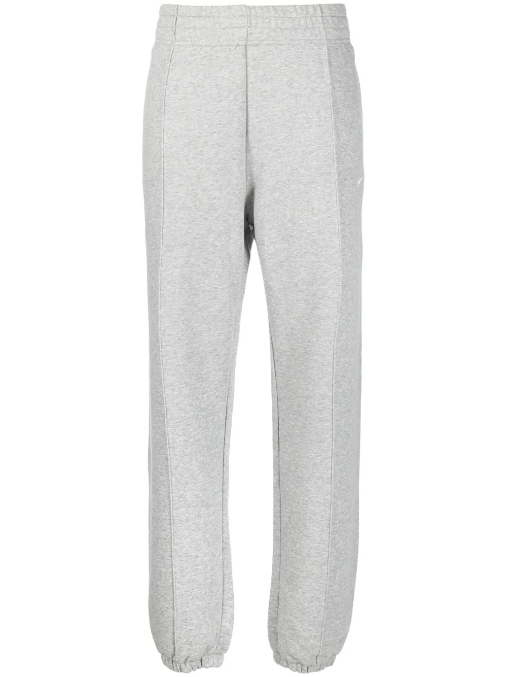 cotton high-waisted track-pants