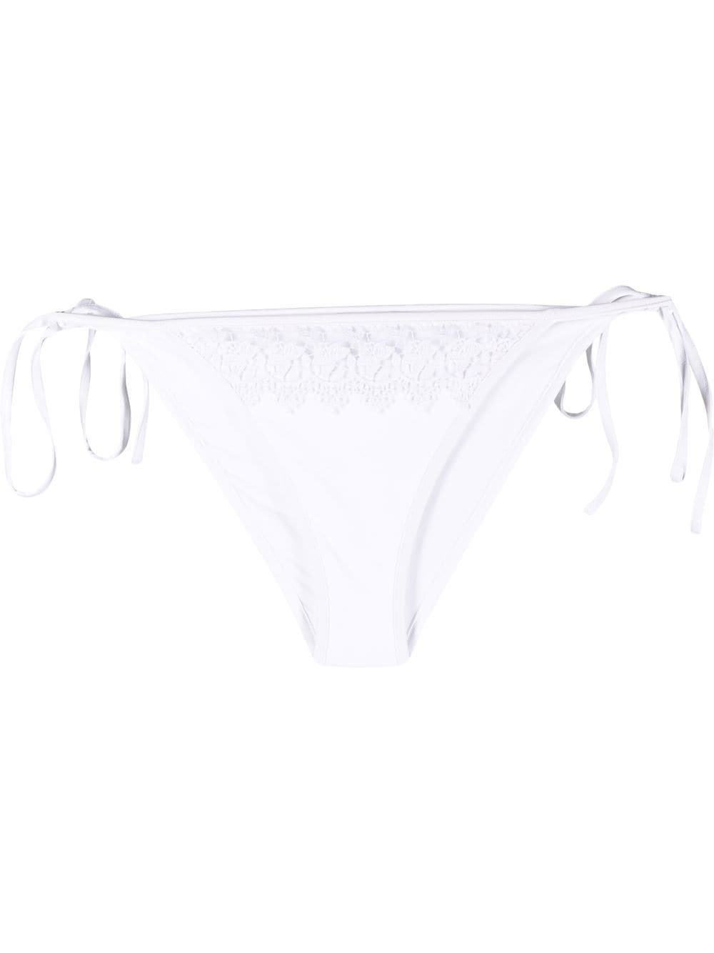 Image 1 of Charo Ruiz Ibiza crochet-trim bikini bottoms