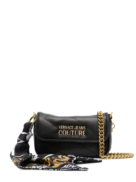 Versace Jeans Couture logo plaque crossbody bag