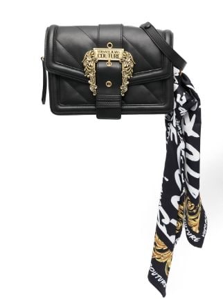 Versace Jeans Couture logo-buckle Crossbody Bag - Farfetch