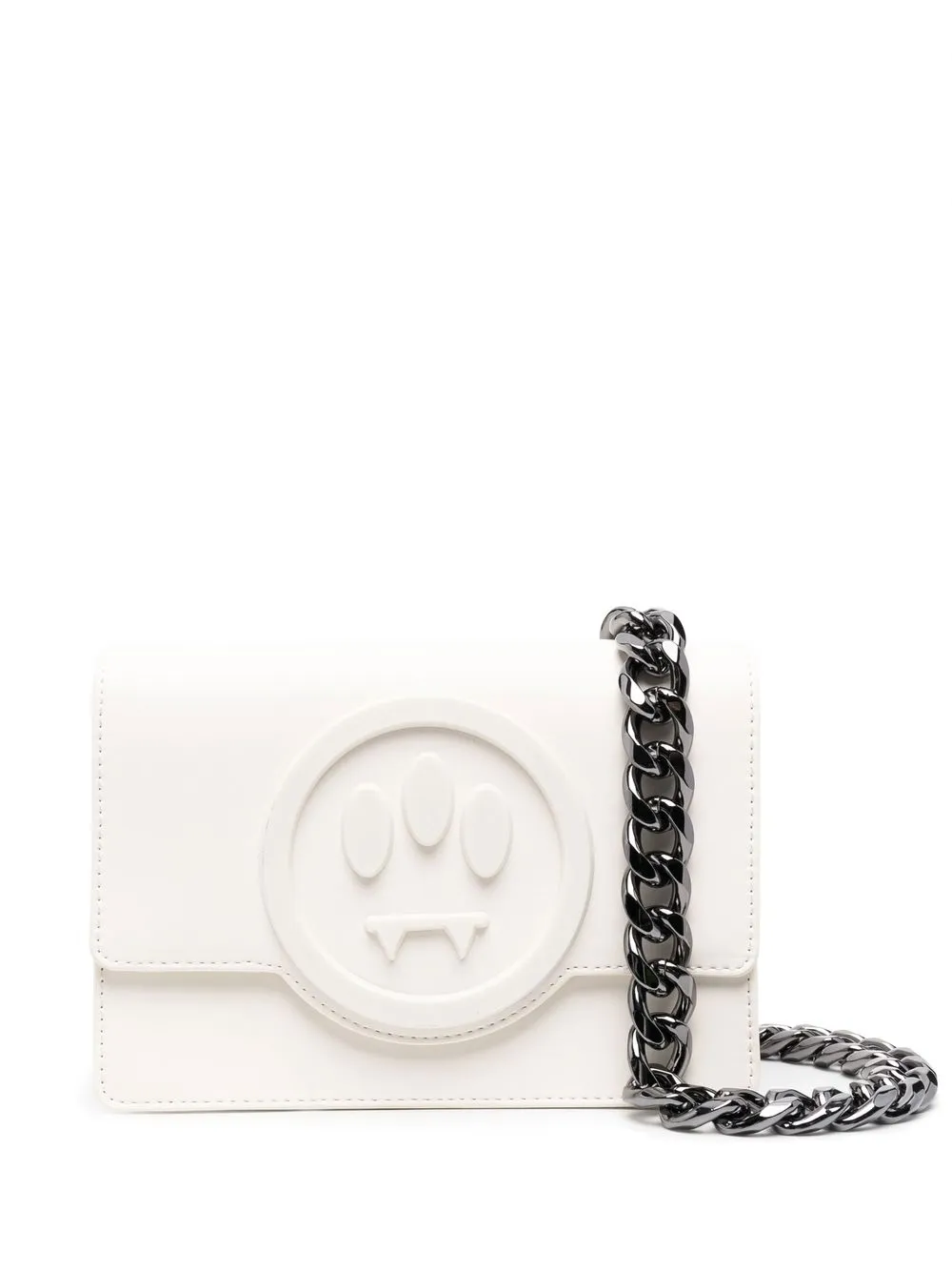 

#Mumofsix bolsa crossbody con detalle en relieve - Blanco