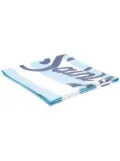 MC2 Saint Barth Aidan striped beach towel - White