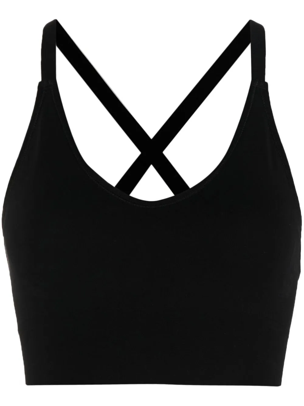 crossback seamless sports bra