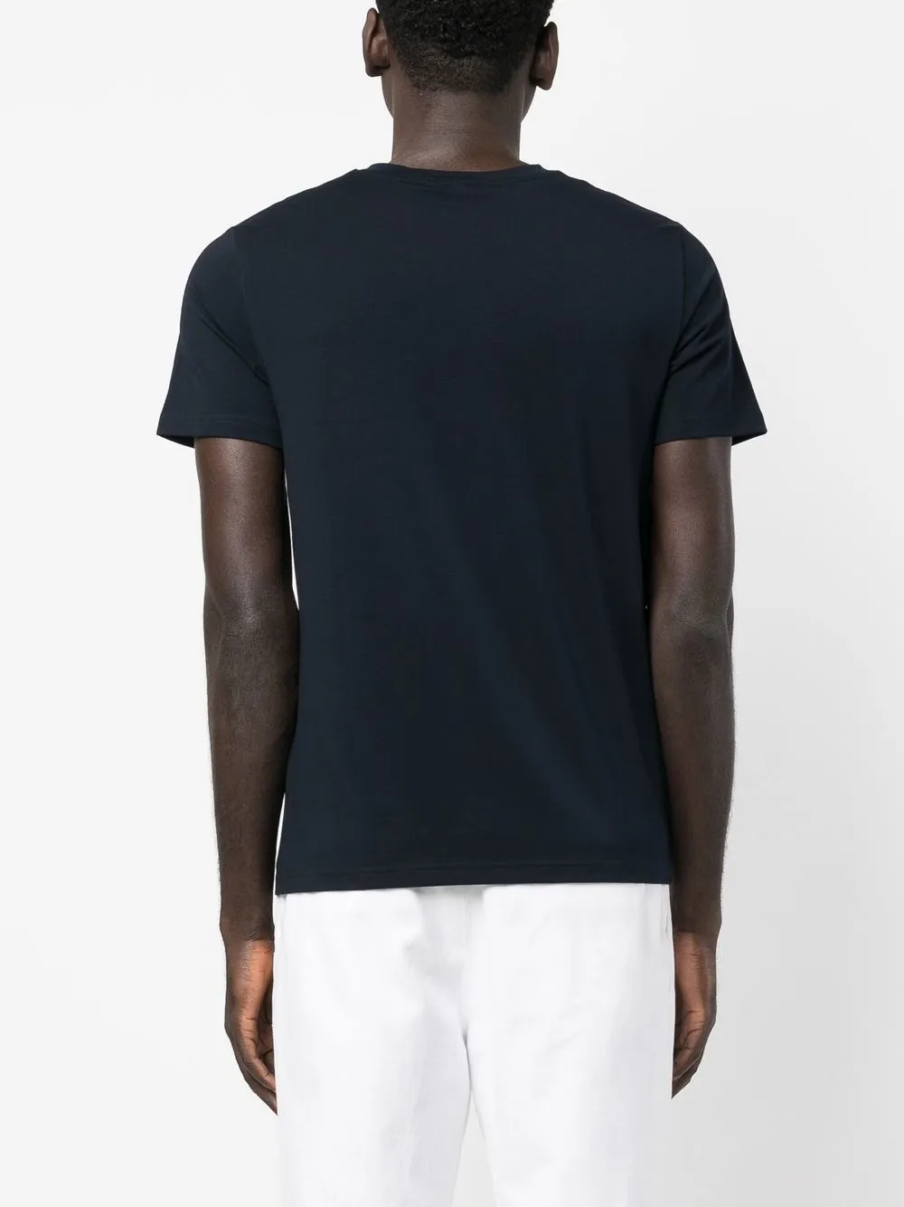 Shop Filippa K V-neck Short-sleeve T-shirt In 蓝色