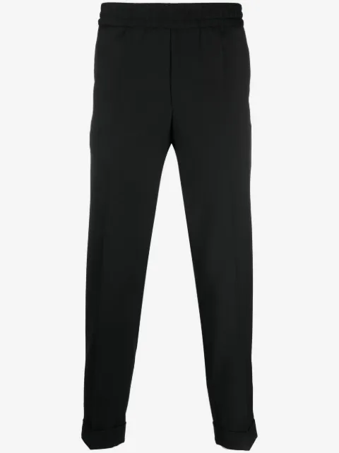 Filippa K Terry cropped tapered trousers