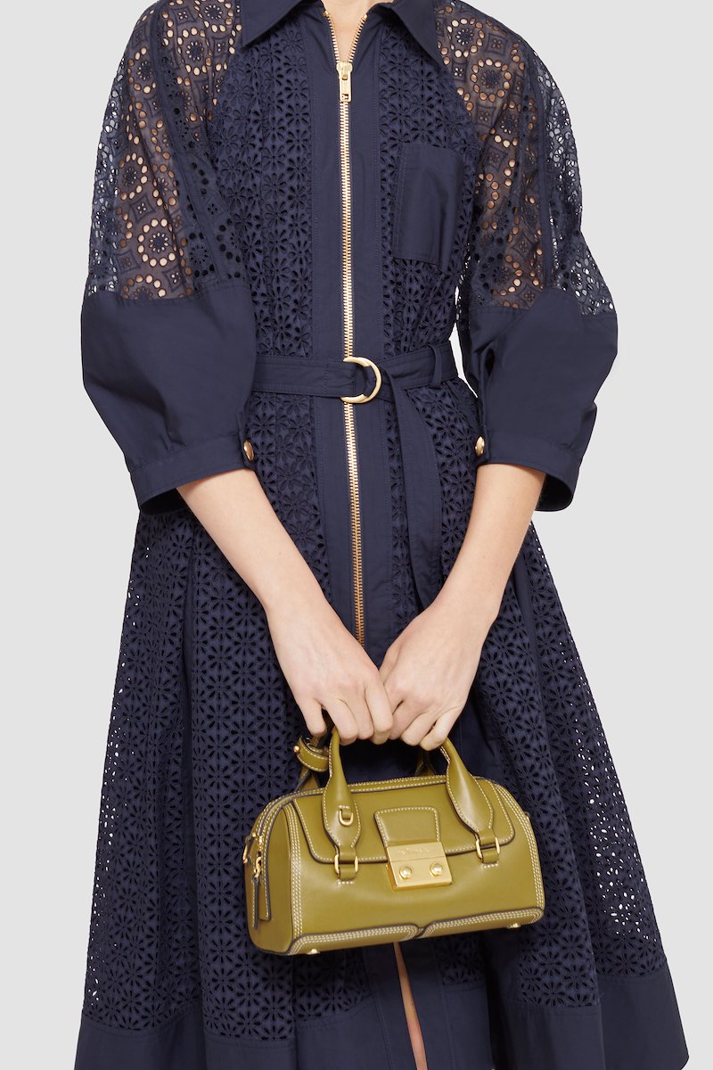 Pashli Duffle-neutrals #0 Pashli Duffle, toffee calf leather gold-tone logo plaque two top handles adjustable detachable shoulder strap front flap pocket top zip fastening main compartment- 8