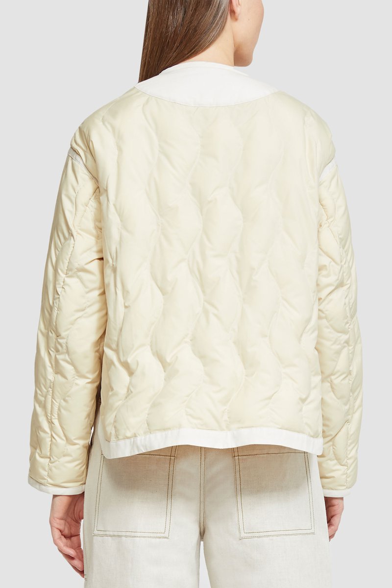 Recycled Polyester Quilted Puffer Jacket-neutrals #1 Recycled Polyester Quilted Puffer Jacket, null- 5