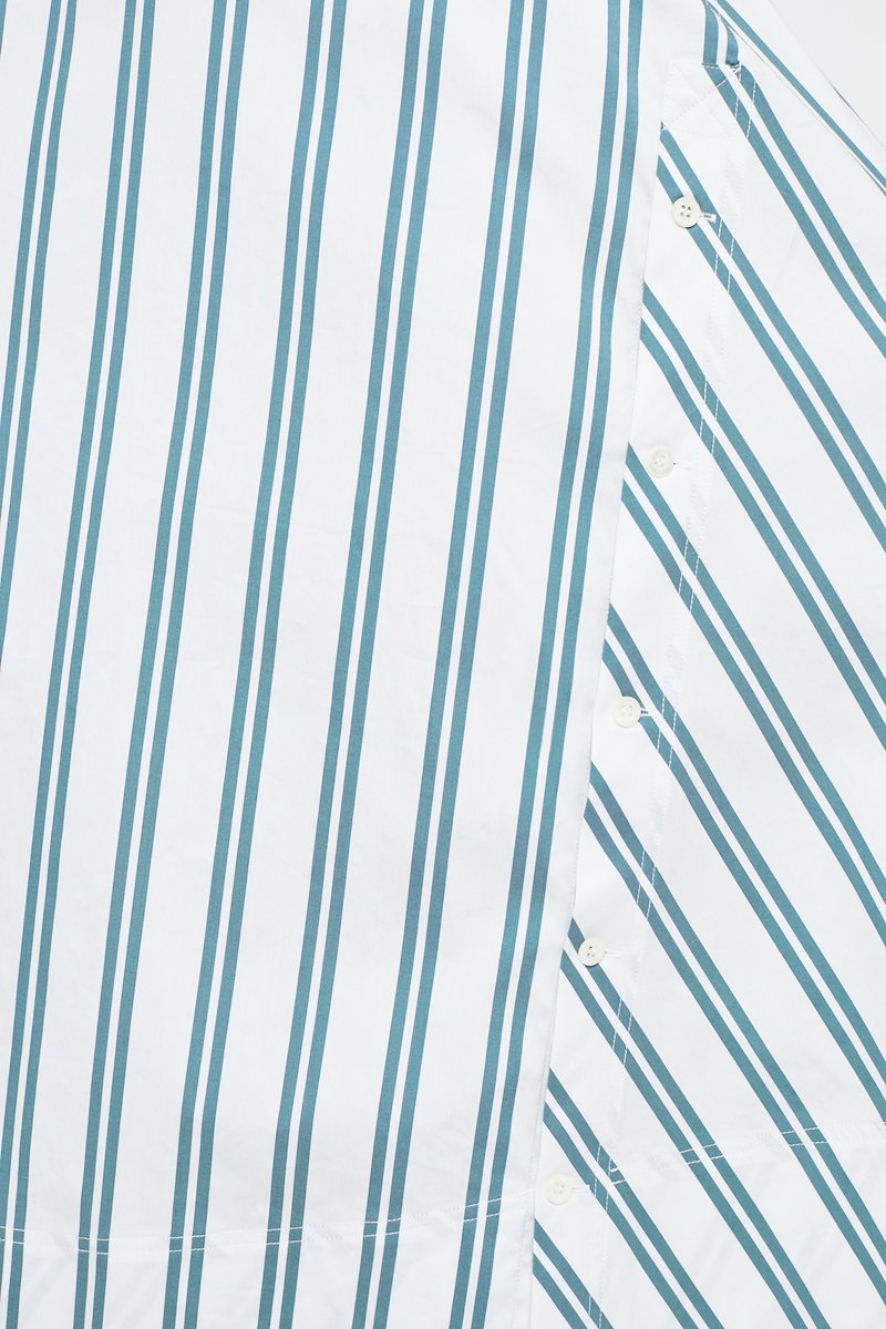 Short Sleeve French Terry Combo Dress-grey #0 Short Sleeve French Terry Combo Dress, null- 4