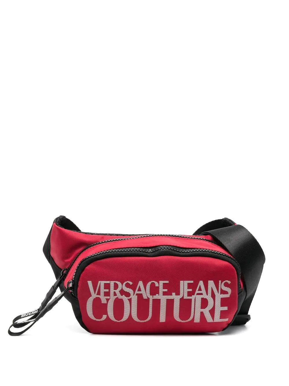 

Versace Jeans Couture cangurera con logo estampado - Rojo