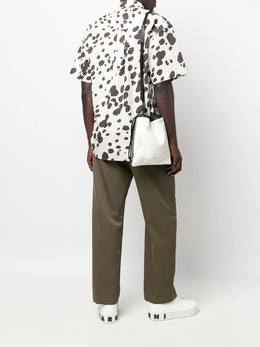 Marni Tas met trekkoord - Beige