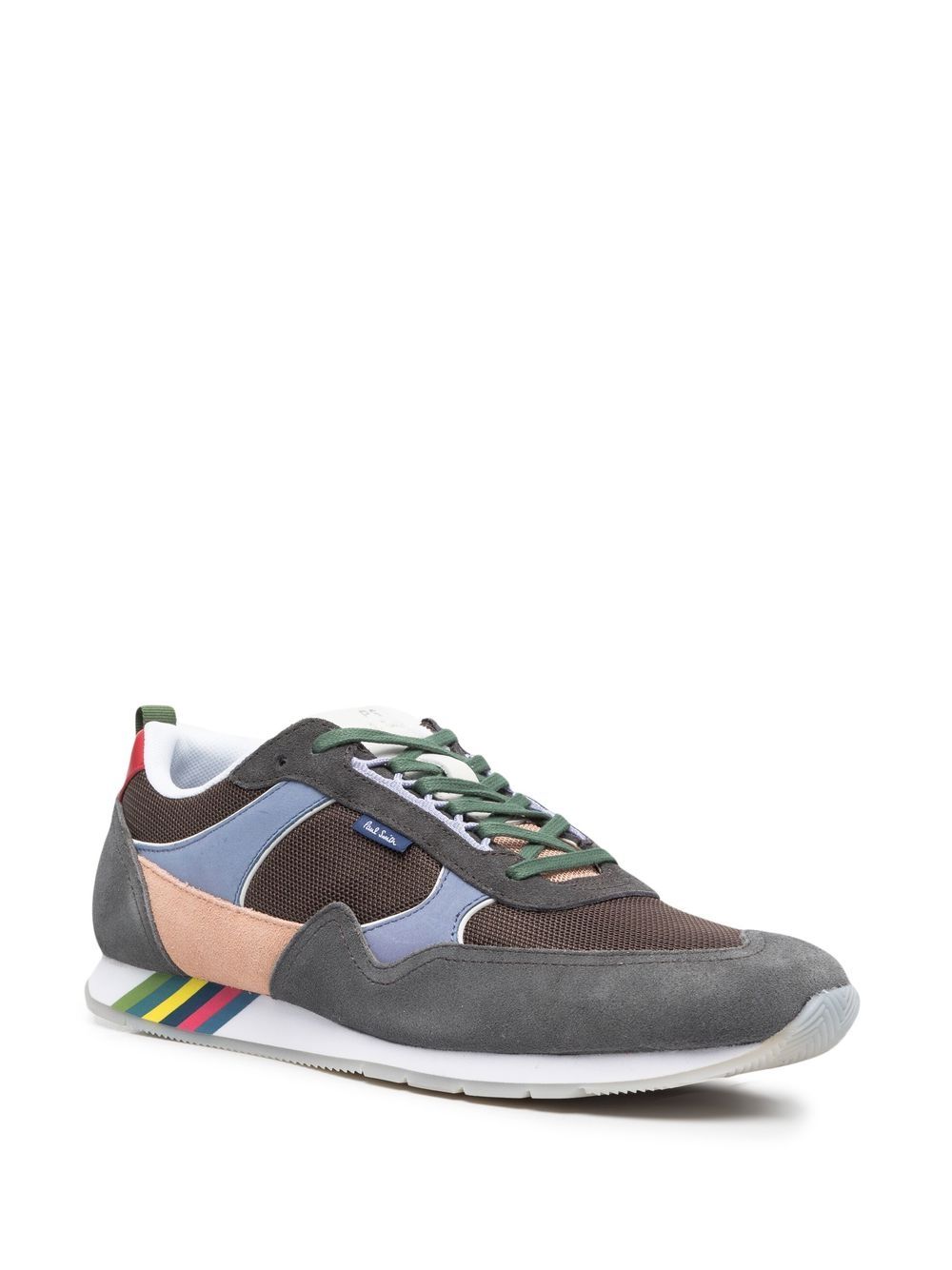 PS Paul Smith Sneakers met colourblocking - Groen
