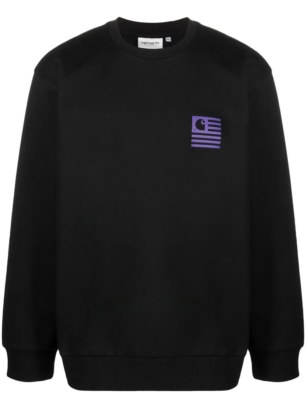 

Carhartt WIP sudadera con logo estampado - Negro