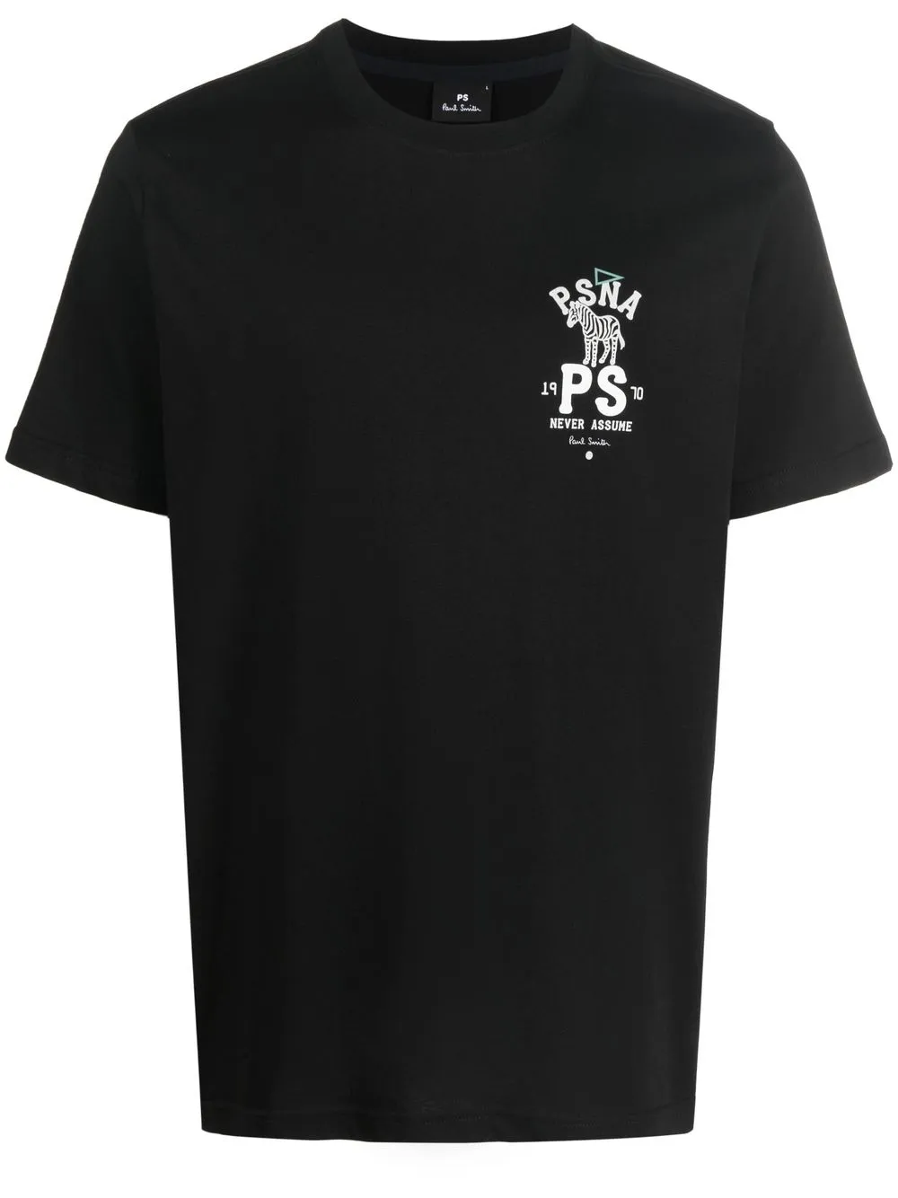 

PS Paul Smith playera con parche Zebra - Negro