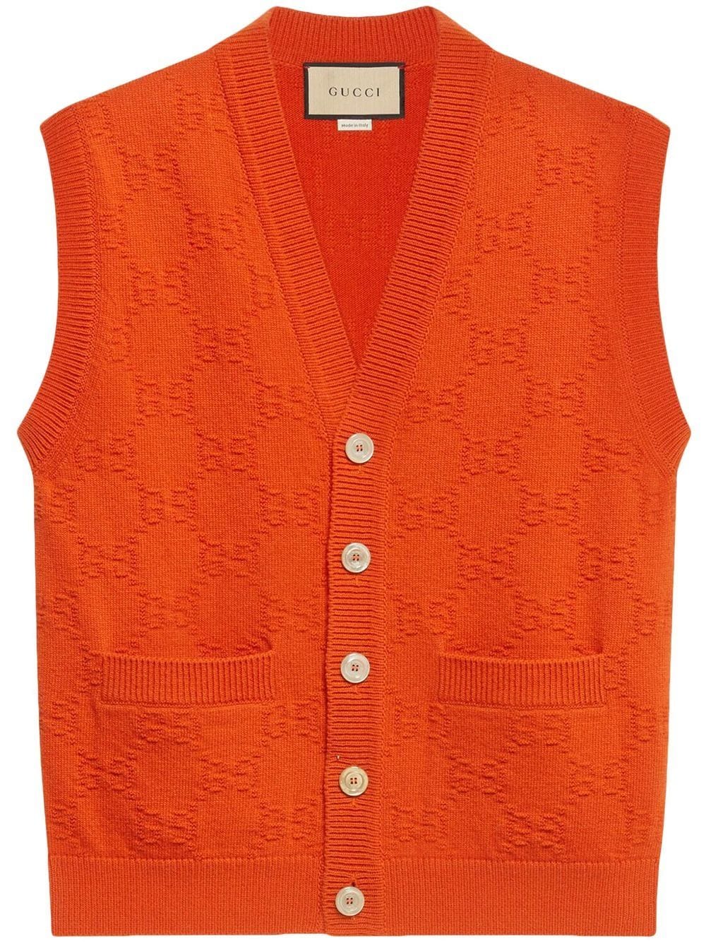Gucci GG-motif knit vest