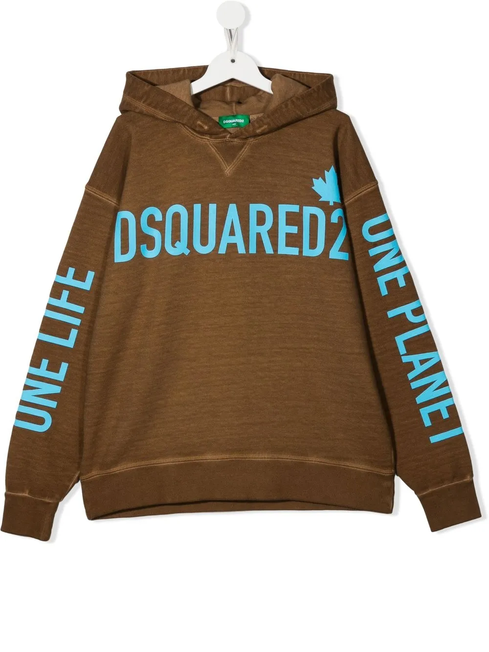 

Dsquared2 Kids hoodie con logo estampado - Marrón