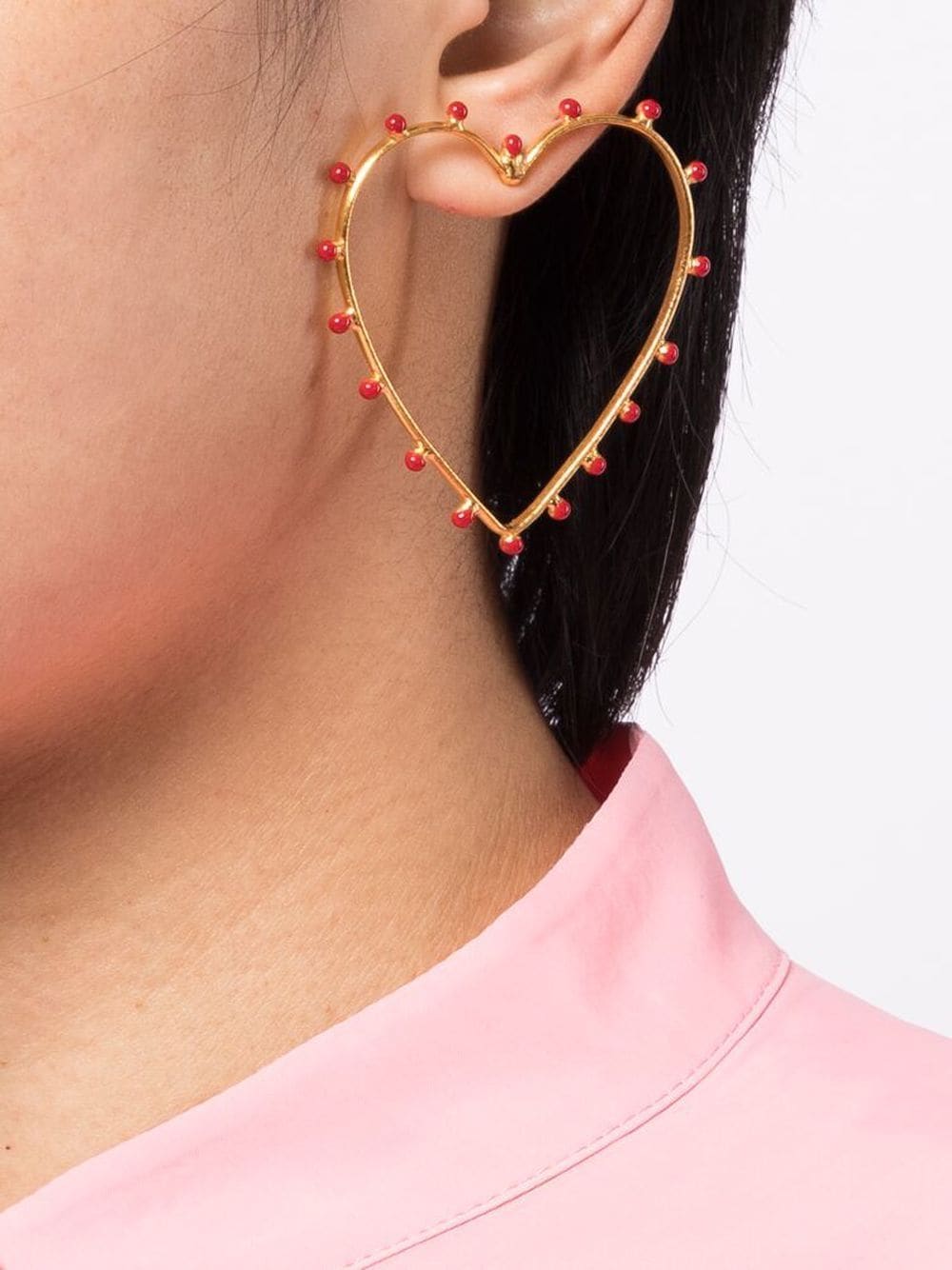 Sylvia Toledano Spirale Creole Hoop Earrings