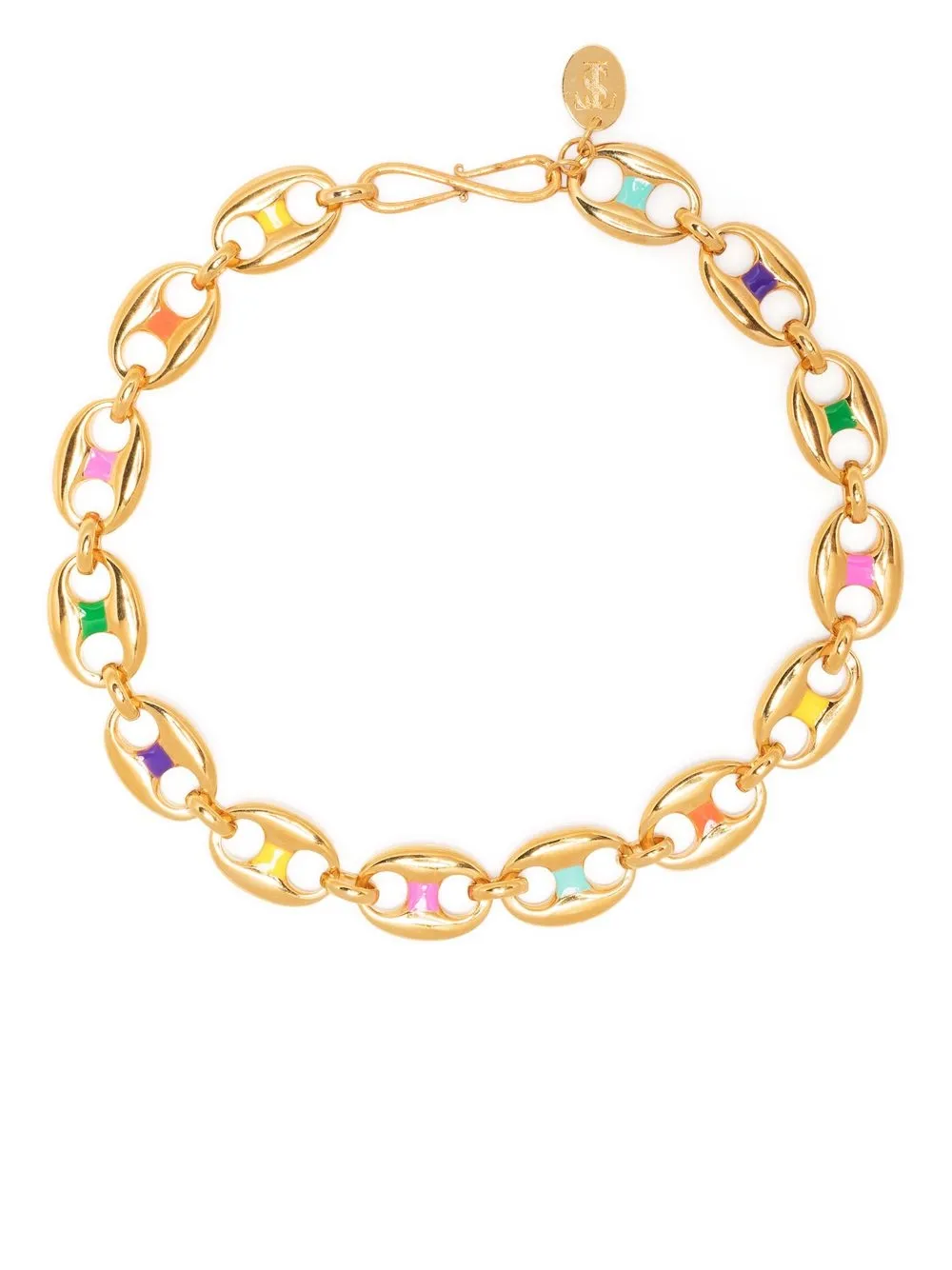 

Sylvia Toledano Neo coffee bean-chain necklace - Gold