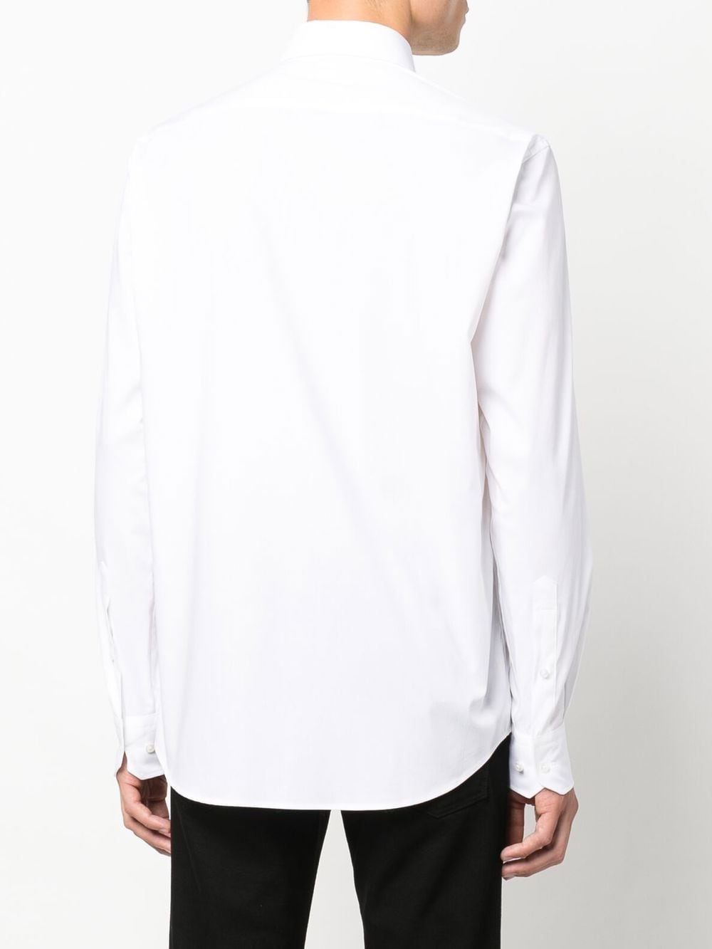 Shop Hugo Boss Kent Slim-fit Shirt In White