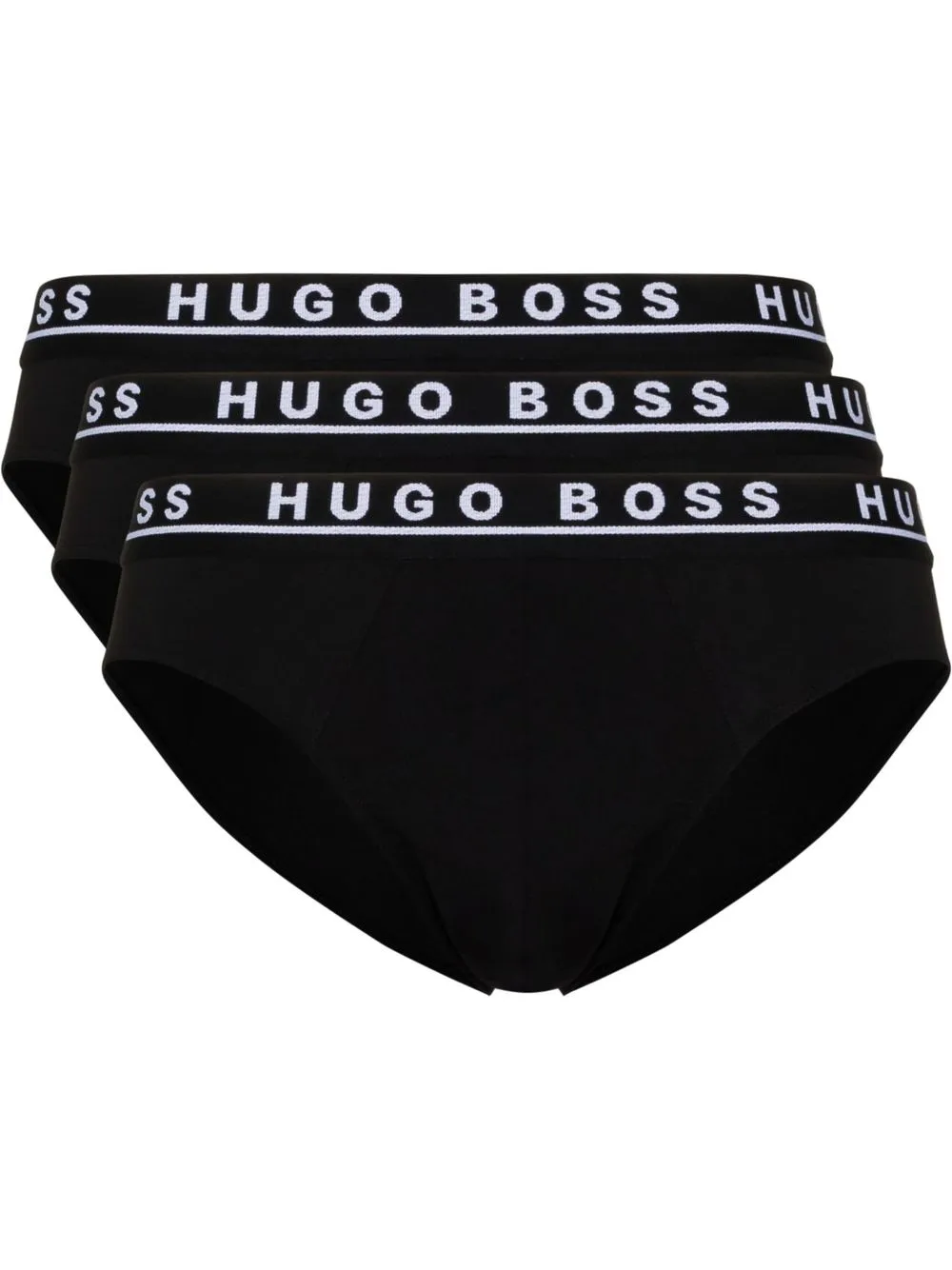 

BOSS ropa interior con logo en la pretina - Negro