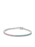 Hatton Labs crystal-embellished tennis bracelet - Silver