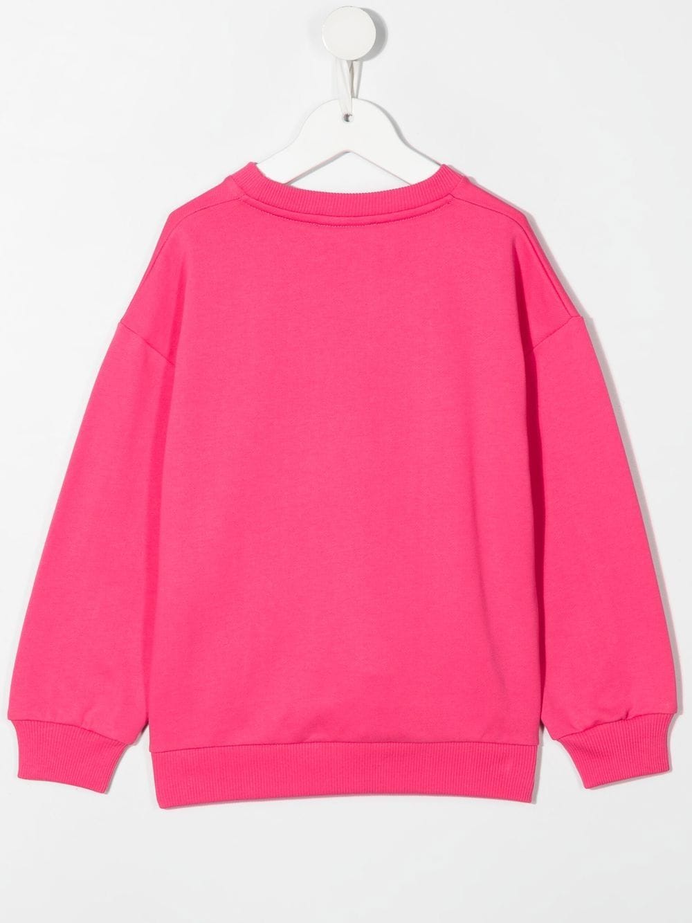Balmain Kids Sweater met logoprint - Roze
