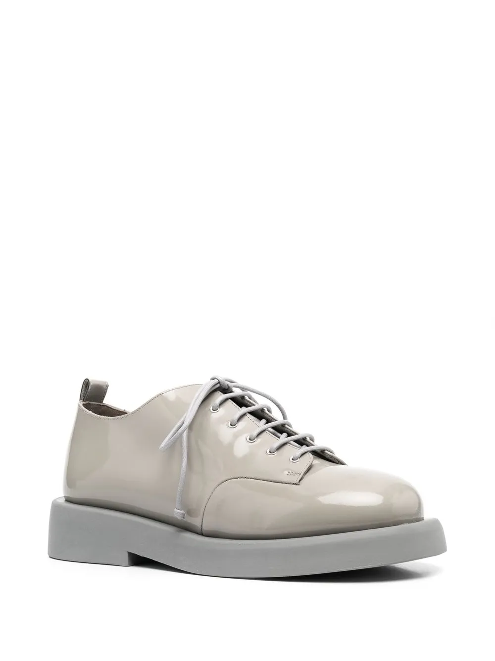 Marsèll Oxford leren schoenen - Grijs