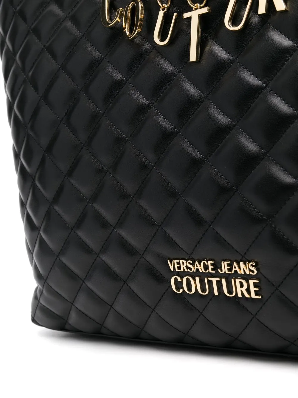 Versace Jeans Couture ヴェルサーチェ・ジーンズ・クチュール キルティング ハンドバッグ - Farfetch