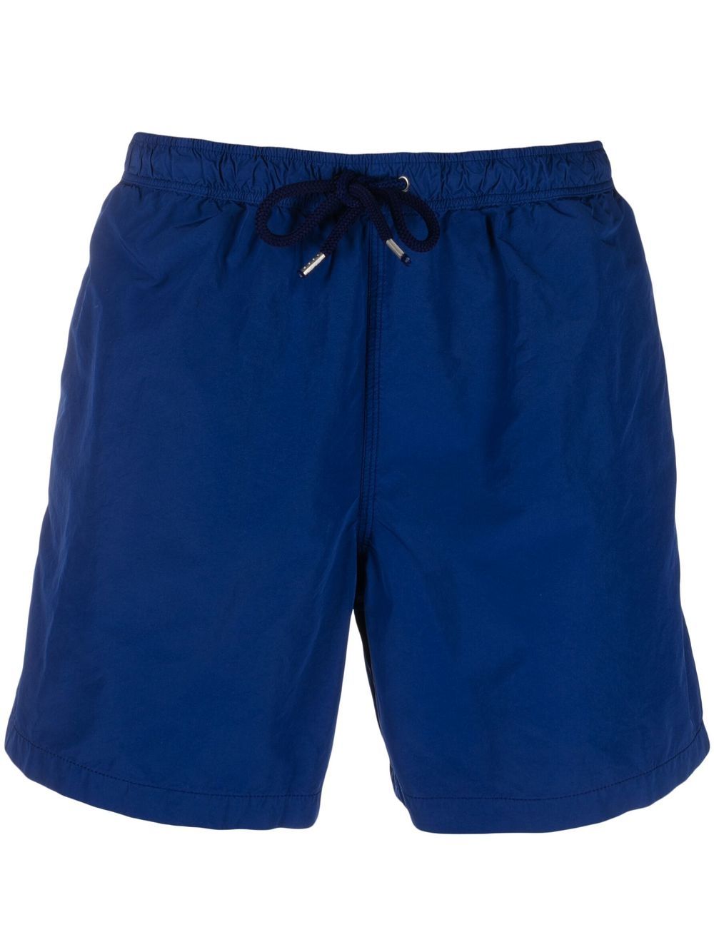 

ASPESI shorts de playa con cordón en la pretina - Azul