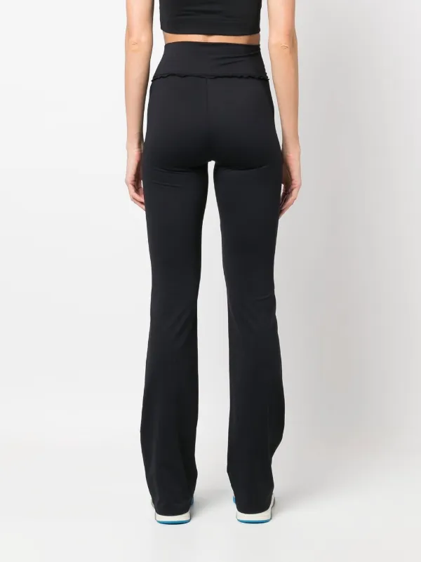 high waist bootcut leggings