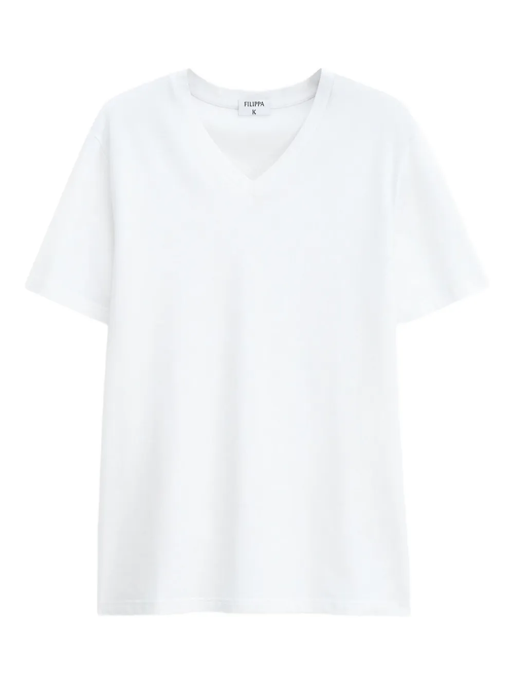 Filippa K V-neck T-shirt | White | Image 1