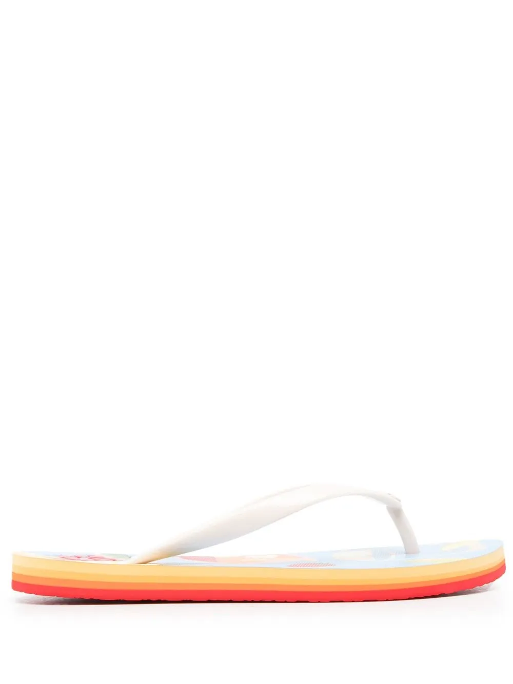 

Kate Spade flip flops con logo en relieve - Azul