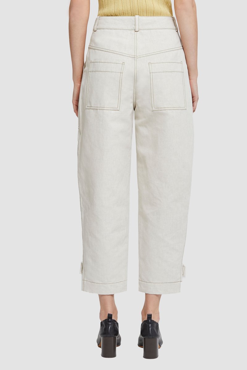 Linen Denim Utility Pant-white #1 Linen Denim Utility Pant, null- 5