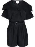 3.1 Phillip Lim wide-collar playsuit - Black